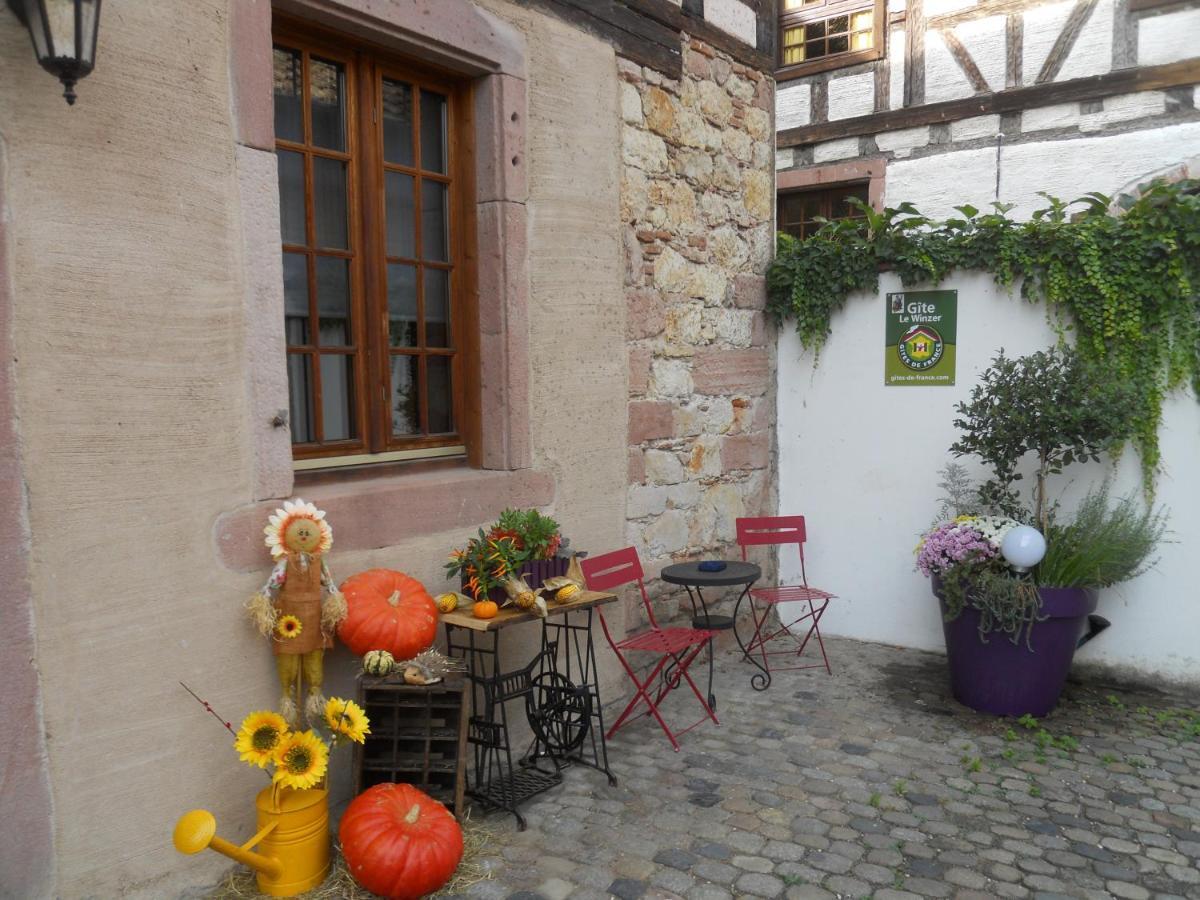 Le Winzer Apartman Bergheim Kültér fotó